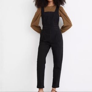 Madewell denim cross-back jumpsuit in Clybourn wash size 0